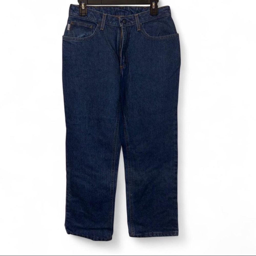 Carhartt FR Women’s Relaxed Fit Straight Leg Jeans 8×28 Flame resistant NWT